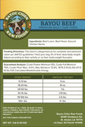 Bayou Beef- Raw Dog Nutrition